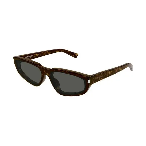 NEW SL634 NOVA 002 SAINT LAURENT SUNGLASSES WOMEN HAVANA OVAL EYEWEAR